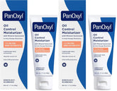 PanOxyl AM Oil Control Moisturizer, NEW Sheer Formula, Absorbs Excess Oil and Reduces Shine, with Mineral Sunscreen for Acne Prone and Oily Skin - SPF 30-1.7 oz (Pack of 2)